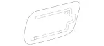 2217570006 - Side Panels: Paneling, Fuel Fill. Flap for Mercedes-Benz Image