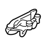 KK3Z1525028F - Body: Roller Assembly for Ford: Transit-150, Transit-250, Transit-350, Transit-350 HD Image