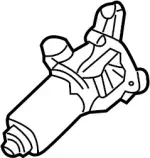 28815AC700 - Body: Wiper Motor for Infiniti Image