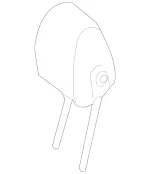 20597066501C61 - : Head Restraint for Mercedes-Benz Image