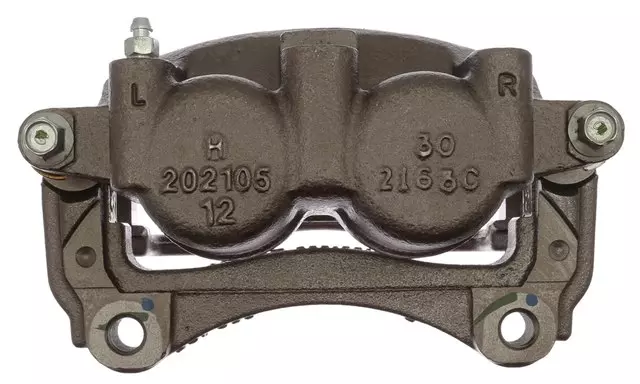 19366060 - : Front Driver Side Disc Brake Caliper Assembly with Ceramic Pads (Loaded Non-Coated), Remanufactured for GM Image