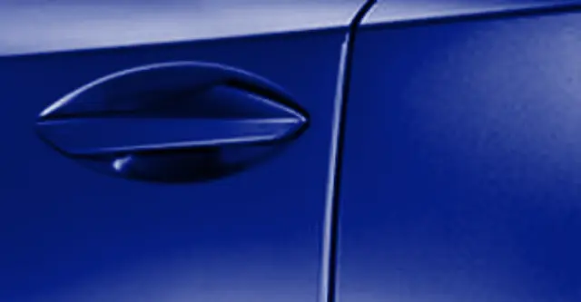 PT9367822018 - Exterior: Door Edge Guards - Heat Blue Contrast Layeri for Lexus: NX250, NX350, NX350h, NX450h+ Image