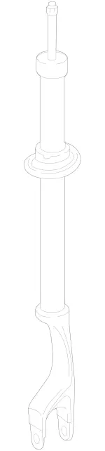 2533200530 - Springs, Suspension and Hydraulic Components: Shock-Absorber Strut for Mercedes-Benz: GLC300, GLC43 AMG, GLC63 AMG, GLC63 AMG S Image