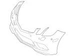 20788005479999 - Body: Bumper Cover for Mercedes-Benz Image