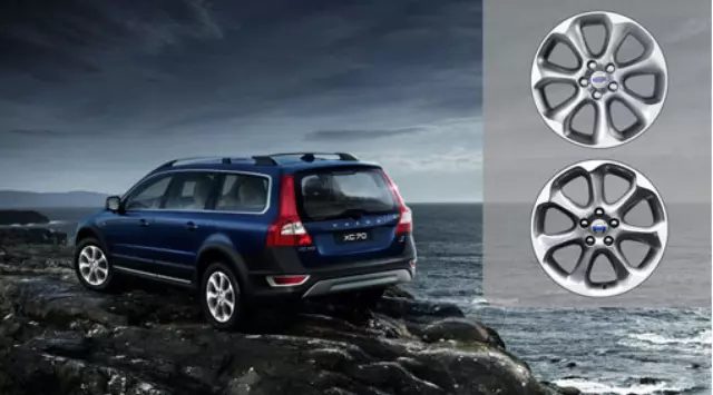 30756208 - : 2008-2018 Volvo Aluminum Rim Pontos 7.5 X 17in for Volvo: S60, S60 Cross Country, S80, V60 Cross Country Image