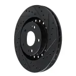 63372031R - : DFC Brake Rotor - Drilled and Slotted - Black for DYNAMIC FRICTION Image