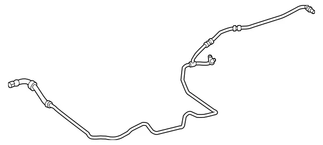 2222702405 - Radiator: Oil Line for Mercedes-Benz: Maybach S550, S550 Image image