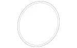 22997644564 - : O-Ring for Mercedes-Benz Image