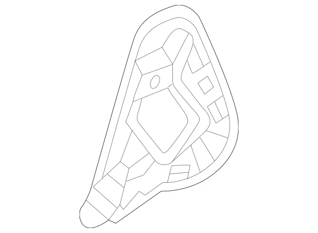 2387205702 - Front Doors: Cover, Inner Door Panel for Mercedes-Benz: E400, E450, E53 AMG Image image