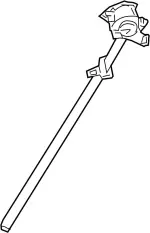 89854ZQ08C - Electrical: Center Belt Assembly for INFINITI: QX56 Image