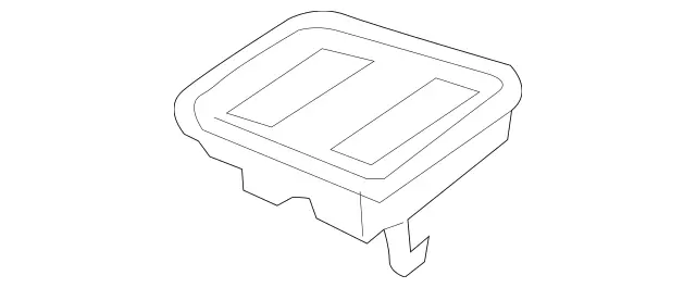21168021849051 - : Foot Rest Bracket for Mercedes-Benz Image