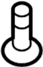 145600711 - : Rocker Panel Screw for Infiniti Image