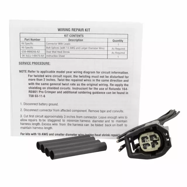 Wire Assembly - Ford (9U2Z-14S411-AKB)