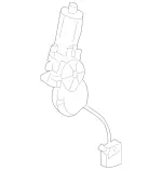 2168201042 - Driver Seat: Electric Motor for Mercedes-Benz: CL550, CL600, CL63 AMG, CL65 AMG Image