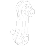 2473205300 - Springs, Suspension and Hydraulics: Torsion Bar Linkage for Mercedes-Benz Image