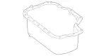 1560100628 - : Oil Pan for Mercedes-Benz Image