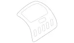 2156803239 - Body: Rear Cover for Mercedes-Benz Image