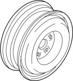 403001CB7A - : Wheel, Spare for Infiniti Image