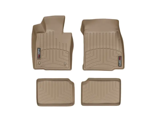 4535512 - Accessories: Front &amp; Rear Tan FloorLiner™ DigitalFit® for WeatherTech Image