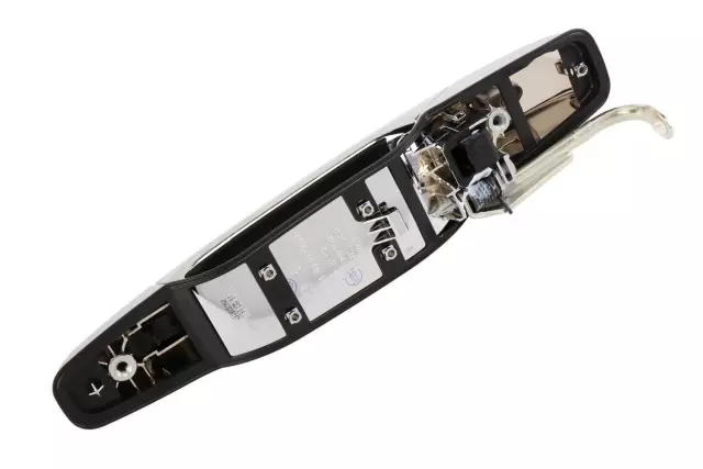 84053448 - : Handle, Outside for Cadillac: Escalade, Escalade ESV, Escalade EXT | Chevrolet: Avalanche, Silverado 1500, Silverado 2500 HD, Silverado 3500 HD, Suburban 1500, Suburban 2500, Tahoe | GMC: Sierra 1500, Sierra 2500 HD, Sierra 3500 HD, Yukon, Yukon XL 1500, Yukon XL 2500 Image