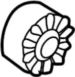 90870WA010 - Body: Trunk Lid Damper for INFINITI: M35h | Infiniti: Q70 Image image