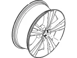 BA5Z1007C - Suspension: Wheel, Alloy for Lincoln: MKS Image
