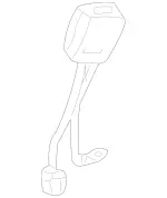 22086020699B51 - : Buckle for Mercedes-Benz Image