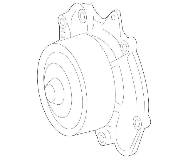 642200220164 - Belts &amp; Cooling: Water Pump for Mercedes-Benz: Sprinter 2500, Sprinter 3500, Sprinter 3500XD, Sprinter 4500 Image