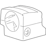 FL7Z3530AA - : Shroud Assembly for Ford Image