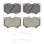 OEX812 - : OEX Front Disc Brake Pad Set Premium Ceramic for WAGNER BRAKE Image