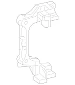 2054230106 - : Brake Carrier for Mercedes-Benz Image