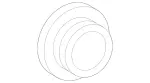2711870080 - Engine: Oil Return Tube Seal for Mercedes-Benz Image