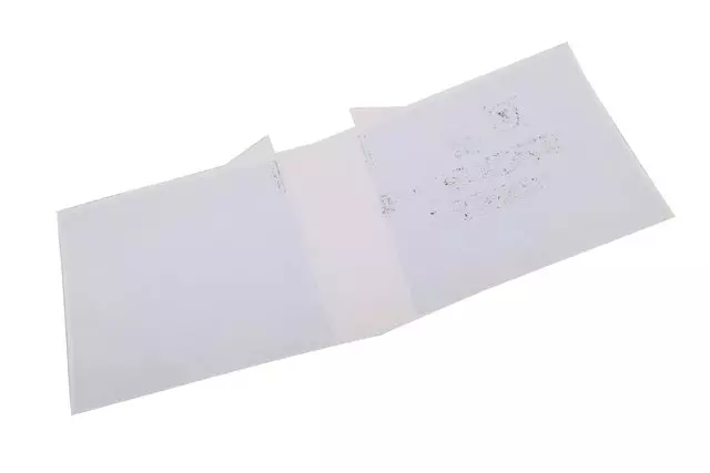 22944424 - : Folding Top Stowage Compartment Lid Decal for GM Image
