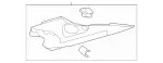 29069034019051 - Body: Upper Trim for Mercedes-Benz Image