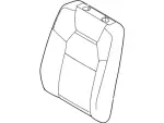 9L2Z7864417BA - Body: Seat Back Cover for Ford: Explorer, Explorer Sport Trac | Mercury: Mountaineer Image