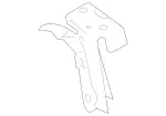 204880006464 - Bumper/Fender/Hood: Retaining Hook for Mercedes-Benz Image