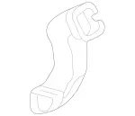 2088311046 - Body: Duct for Mercedes-Benz Image