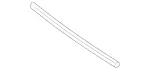 2158880285 - Attachment Parts: Trim Bar for Mercedes-Benz Image