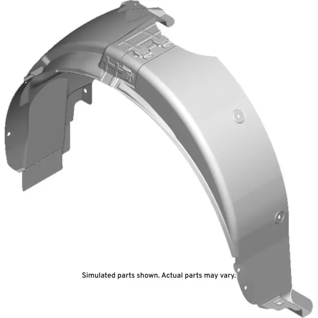 95238346 - : Driver Side Front Wheelhouse Liner for Chevrolet: Spark Image