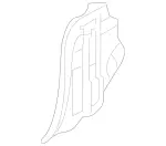 2306300111 - Substructure: Pillar for Mercedes-Benz: SL500, SL55 AMG, SL550, SL600, SL63 AMG, SL65 AMG Image
