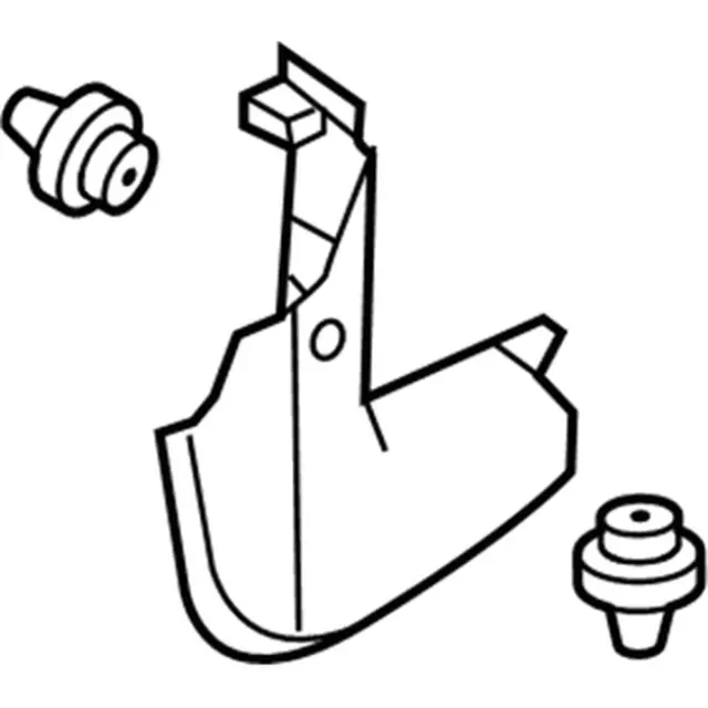 BE8Z5402345AA - Body: Cowl Trim for Ford Image