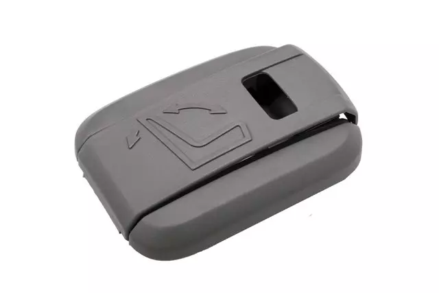 Dark Titanium Rear Passenger Side Seat Latch Release Strap Bezel - GM (25979471)