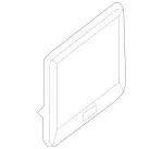 22290047209107 - Body: Display Unit for Mercedes-Benz Image
