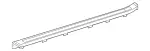 21768001355E66 - Body: Sill Plate for Mercedes-Benz Image
