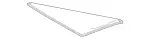 2117820598 - Sliding Roof: Seal for Mercedes-Benz: E320, E500 Image