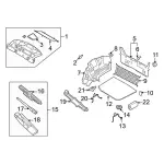 5F9Z17080AA - Body: Jack Assembly for FORD Image