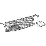 F6DZ5455066A - Body: Cargo Net for Ford: Taurus | Mercury: Sable Image