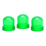 3215 - : LIGHT BULB BOOTS, GREEN, QTY. 3 for AutoMeter Image