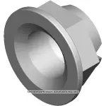 11549109 - : Front Differential Drive Pinion Gear Nut for GM Image