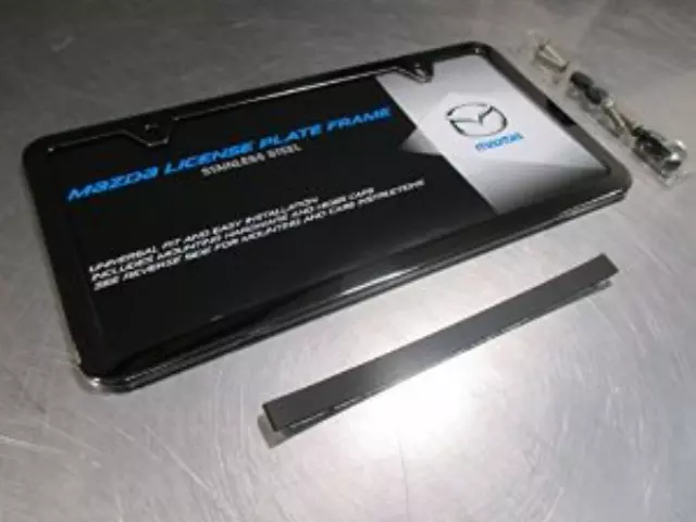 License Plate Frame, Zoom-Zoom Logo - Mazda (0000-83-Z36)